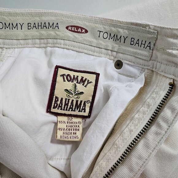 Tommy Bahama Mens Relax Fit Fine Pants Jean T1032 Oyster Size 32 - Picture 7 of 7